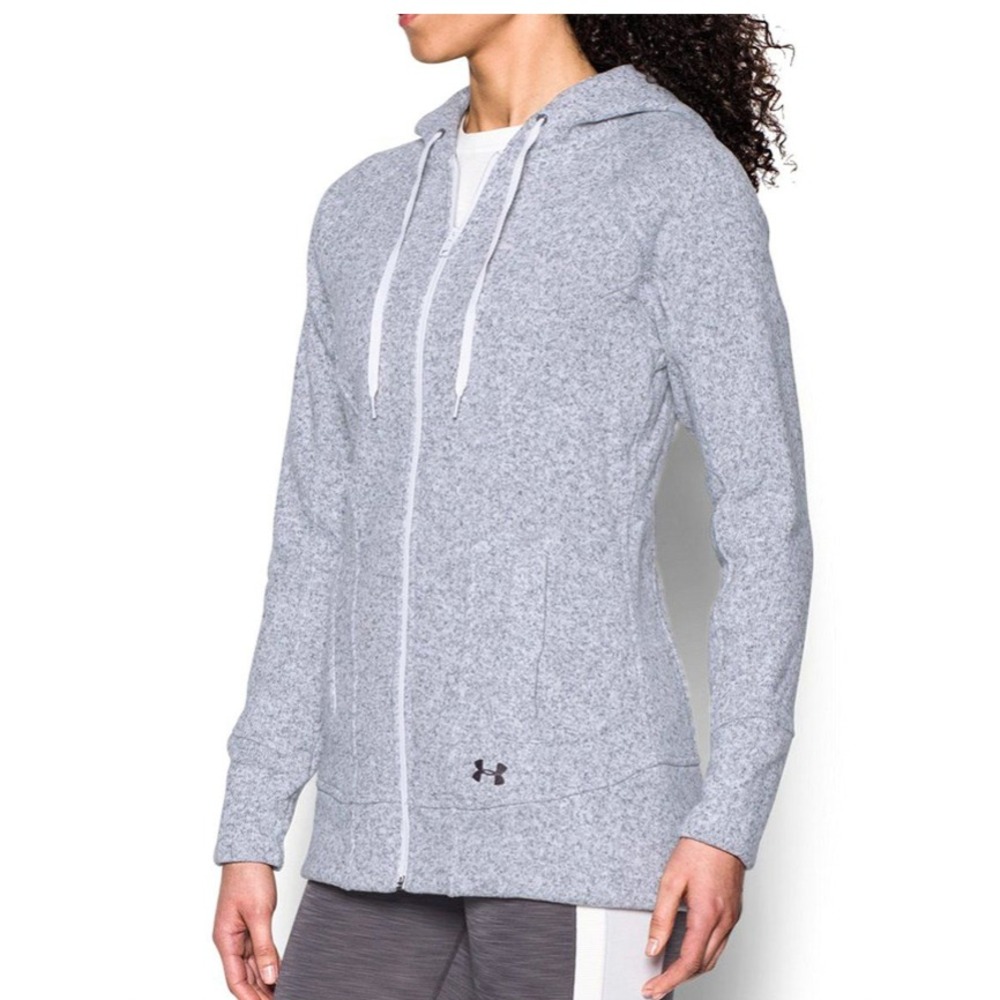 Under Armour UA Storm Full Zip Fleece Long Hoodie Womens Small
